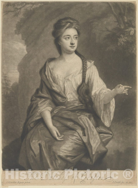Art Print : John Smith - Isabella, Duchess of Grafton : Vintage Wall Art