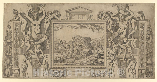 Art Print : Antonio Fantuzzi - Frame of Ignorance Defeated : Vintage Wall Art