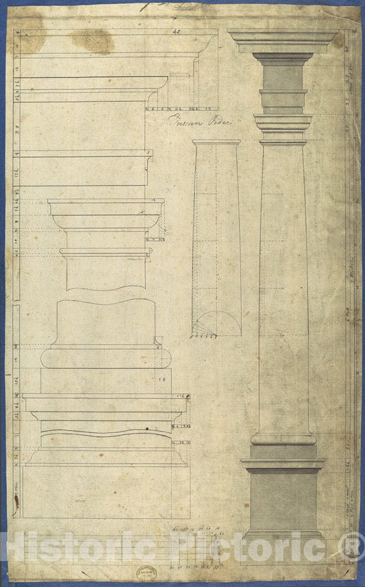 Art Print : Thomas Chippendale - Chippendale Drawings, Vol. I : Vintage Wall Art