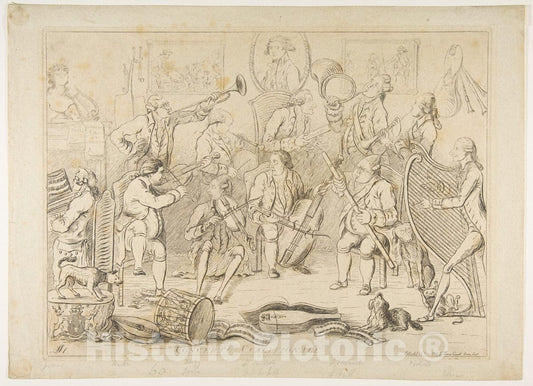 Art Print : James Sayers - Concerto Coalitionale : Vintage Wall Art