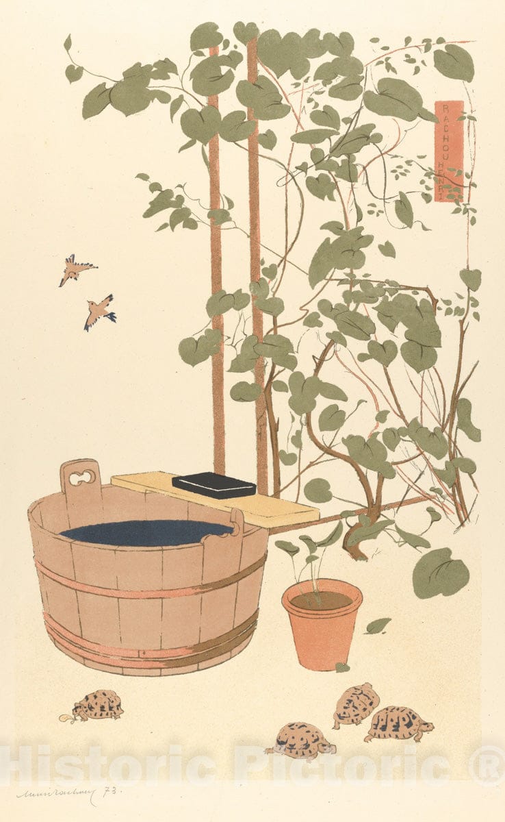 Art Print : Henri Rachou - Decorative Panel : Vintage Wall Art