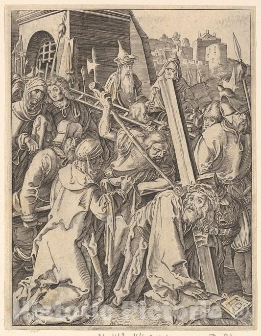 Art Print : Albrecht Dürer - Engraved Copies of The Little Passion - 435176 : Vintage Wall Art