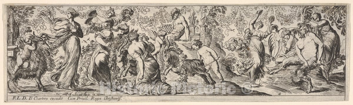 Art Print : Pierre Brebiette - Les Grandes Frises (6 of 12) : Vintage Wall Art