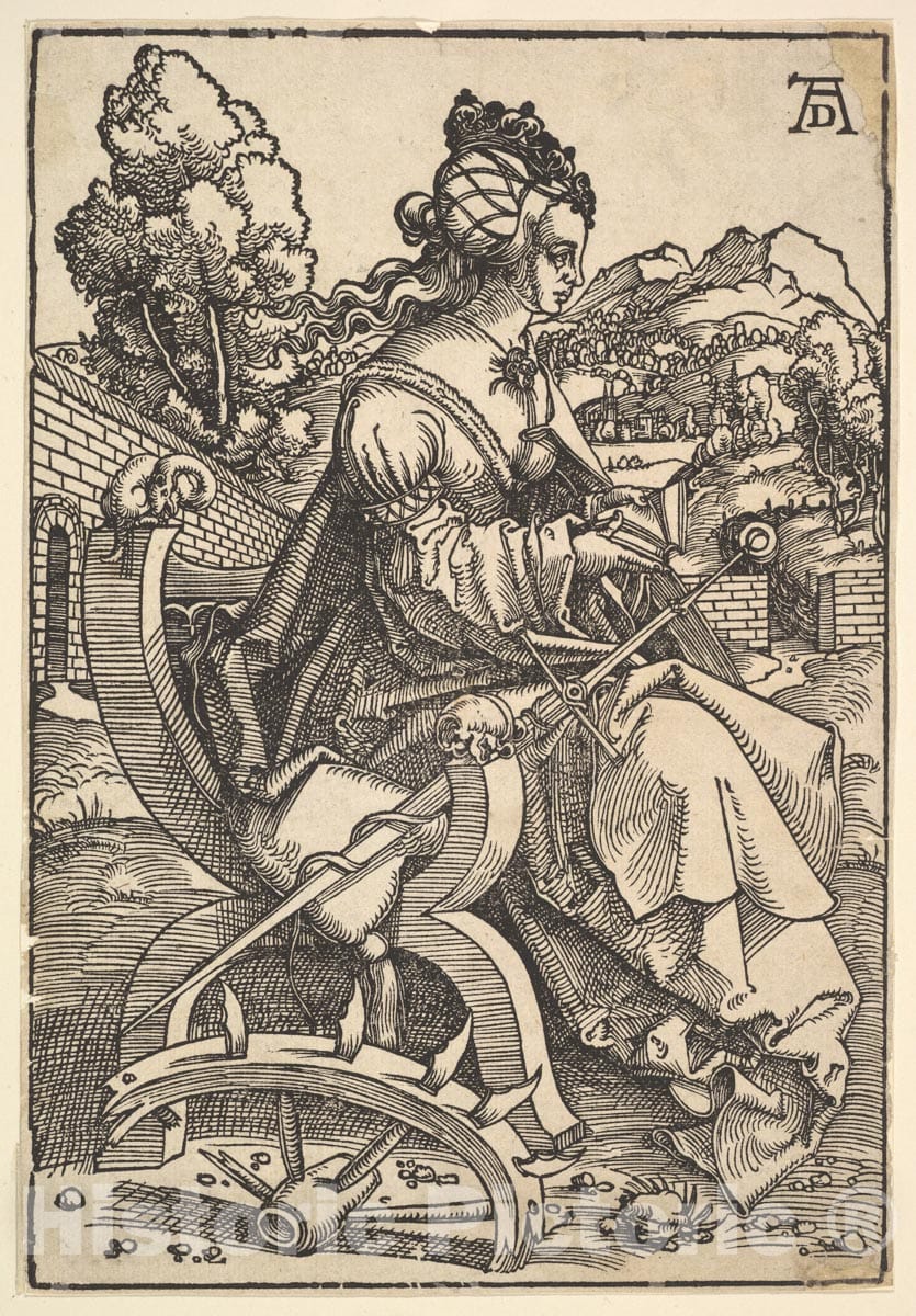 Art Print : Hans Baldung (Called Hans Baldung Grien) - St. Catherine - 435447 : Vintage Wall Art