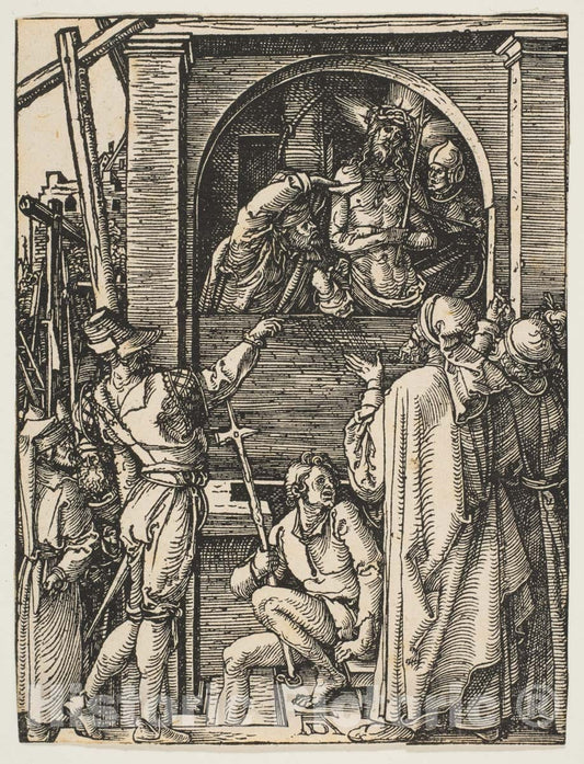 Art Print : Albrecht Dürer - Ecco Homo, from The Small Passion : Vintage Wall Art