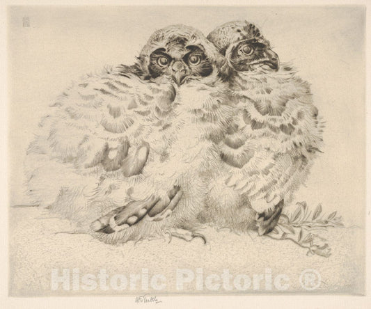 Art Print : Henry Emerson Tuttle - Brothers of The Night (Nantucket) : Vintage Wall Art