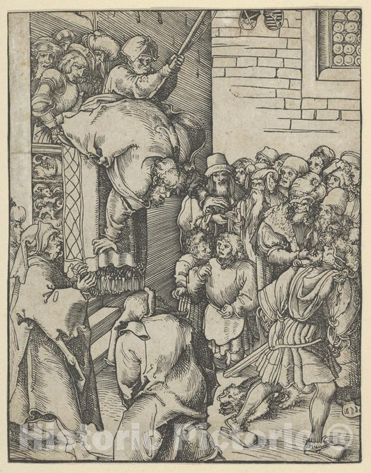 Art Print : Lucas Cranach The Elder - James The Less from The Martyrdom of The Twelve Apostles : Vintage Wall Art