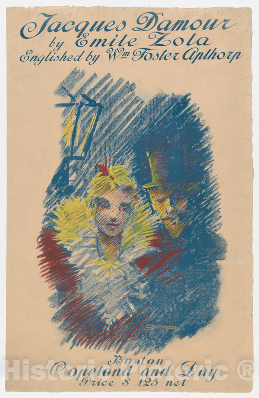 Art Print : Ethel Reed - Jacques Damour : Vintage Wall Art