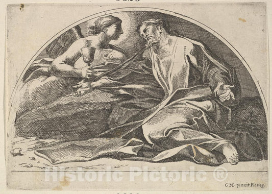 Art Print : Robert Van Audenaerde - Agony in The Garden : Vintage Wall Art