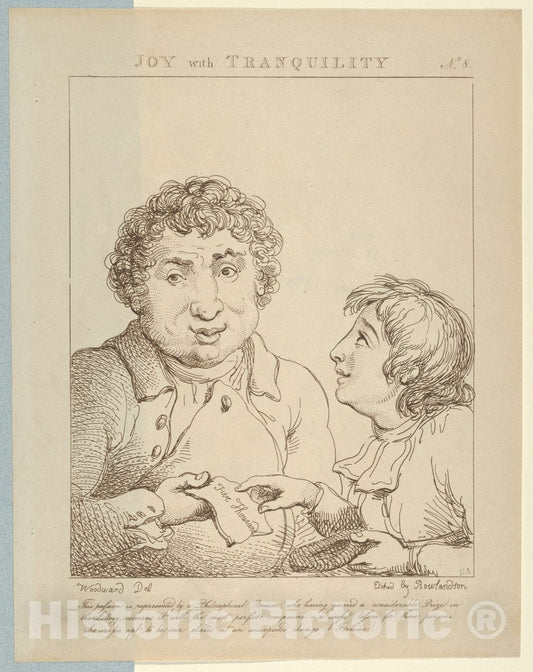 Art Print : Thomas Rowlandson - Joy with Tranquility : Vintage Wall Art