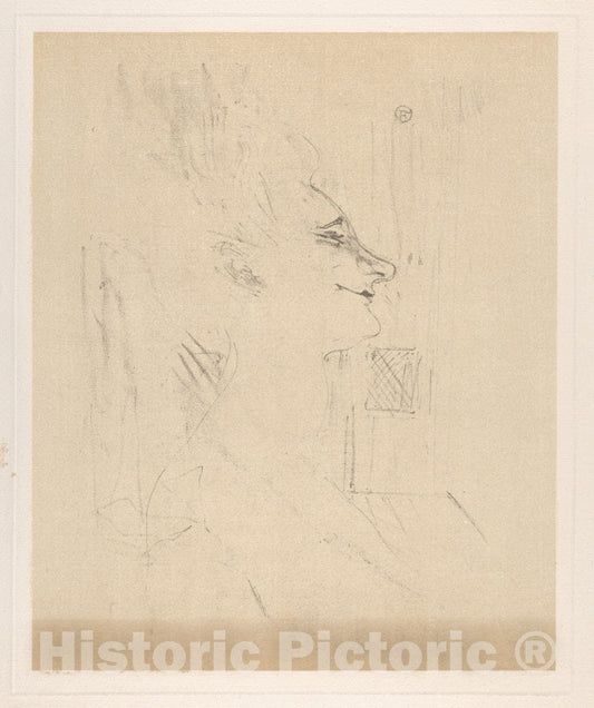 Art Print : Henri de Toulouse-Lautrec - VI. Soularde : Vintage Wall Art