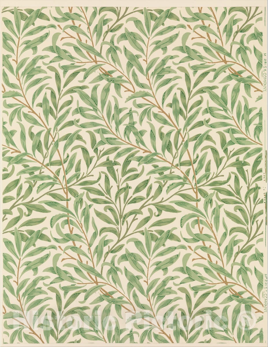 Art Print : William Morris - Willow Bough : Vintage Wall Art