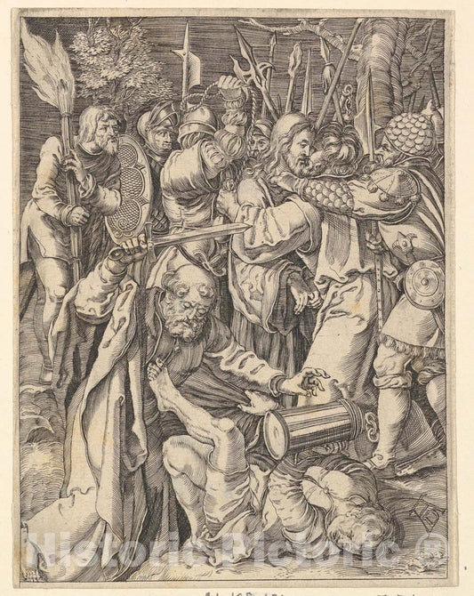Art Print : Albrecht Dürer - Engraved Copies of The Little Passion - 438427 : Vintage Wall Art