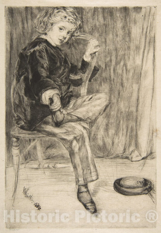 Art Print : James McNeill Whistler - Arthur Haden : Vintage Wall Art