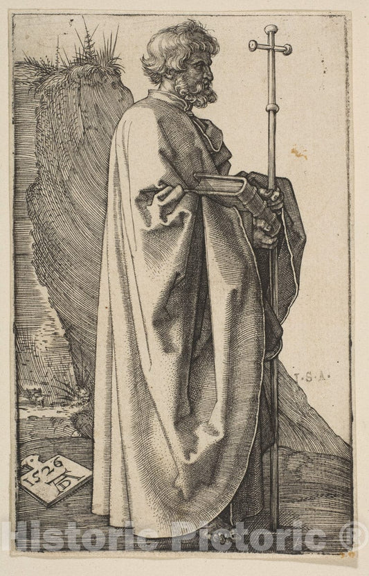 Art Print : Albrecht Dürer - Saint Philip : Vintage Wall Art