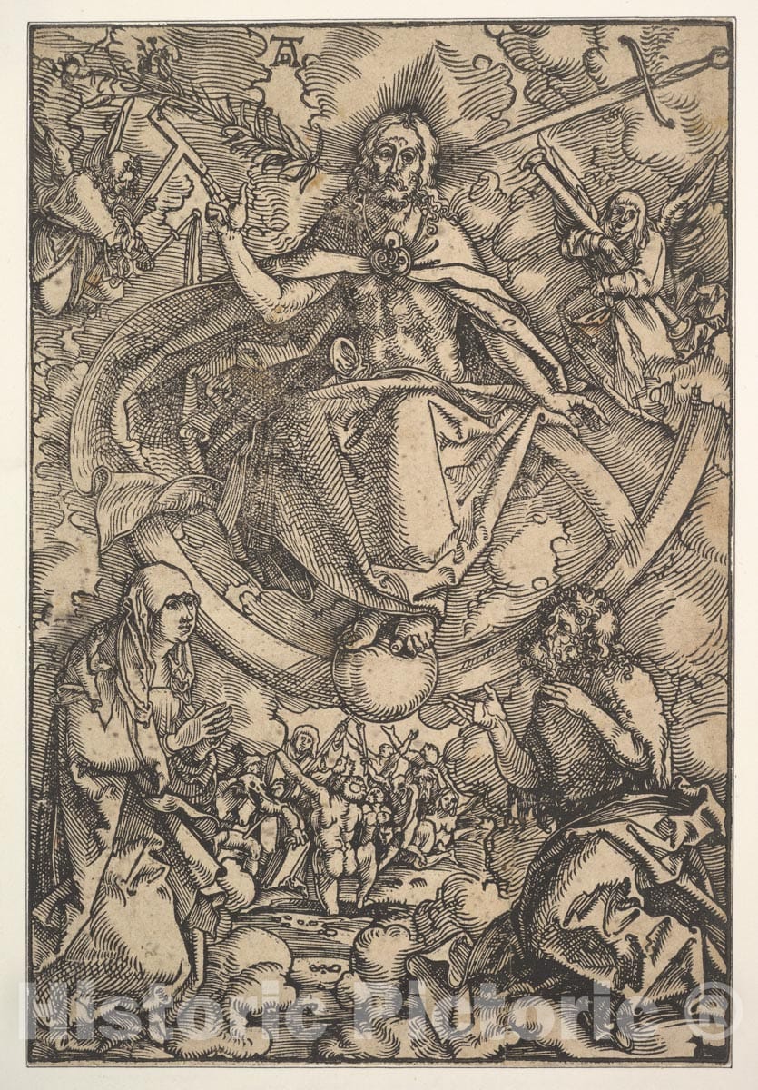 Art Print : Hans Baldung (Called Hans Baldung Grien) - The Last Judgment - 439082 : Vintage Wall Art