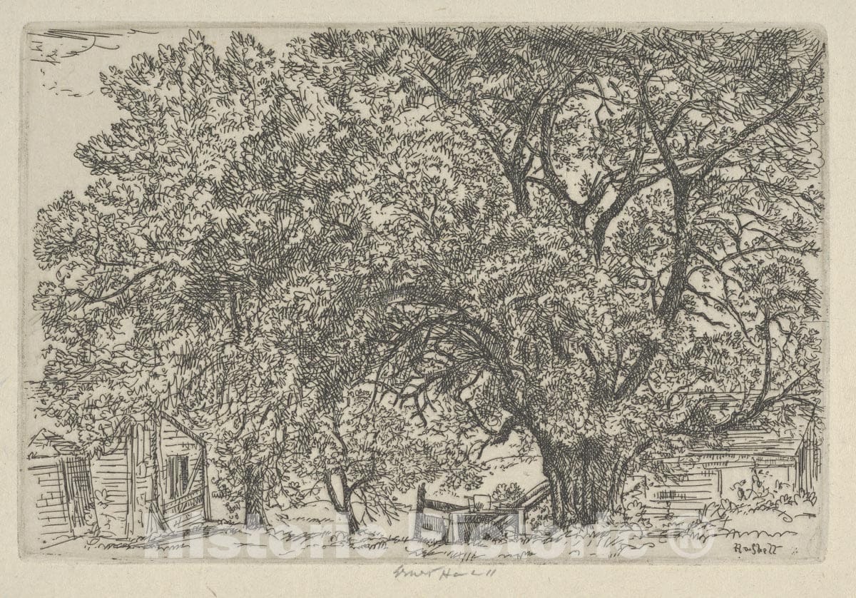 Art Print : Ernest Haskell - Alna Bower : Vintage Wall Art