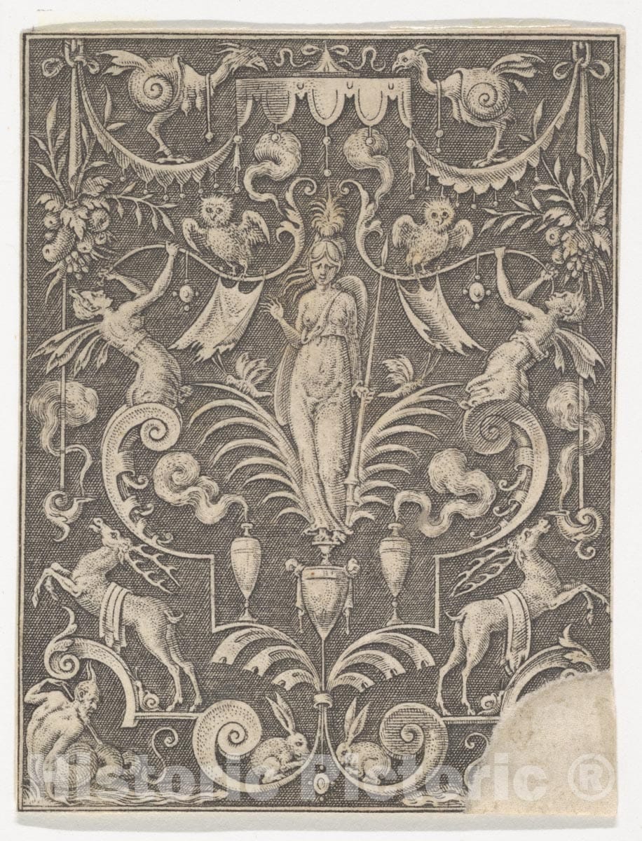 Art Print : Étienne Delaune - Bellone : Vintage Wall Art