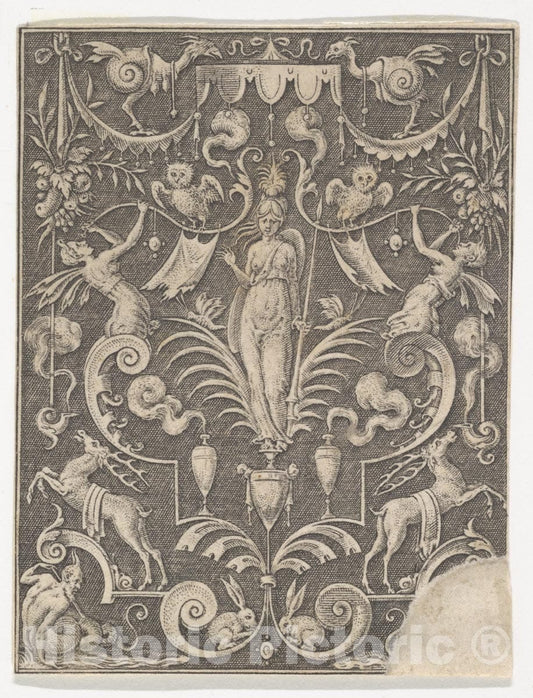 Art Print : Étienne Delaune - Bellone : Vintage Wall Art