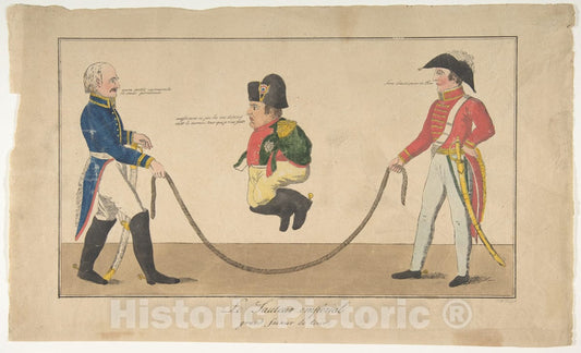 Art Print : Friedrich August Mottu - Imperial Jump-Rope (Le Sauteur impérial, Grand faiseur de Tour) : Vintage Wall Art
