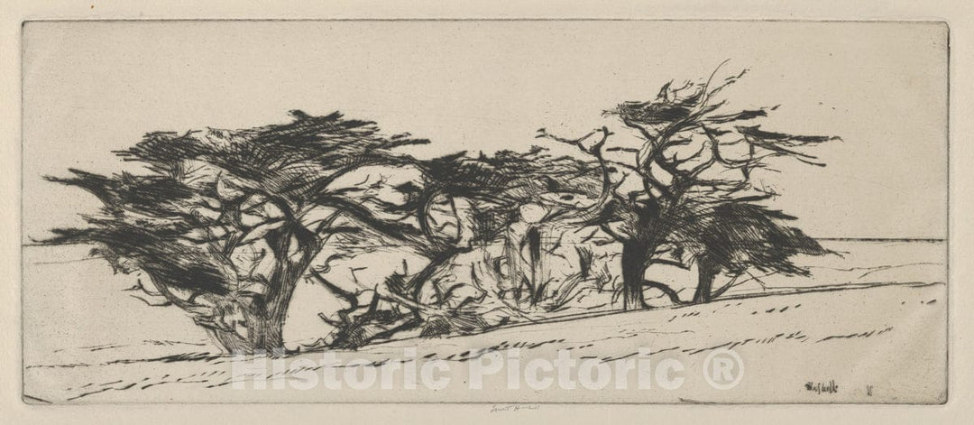 Art Print : Ernest Haskell - Last Stand : Vintage Wall Art