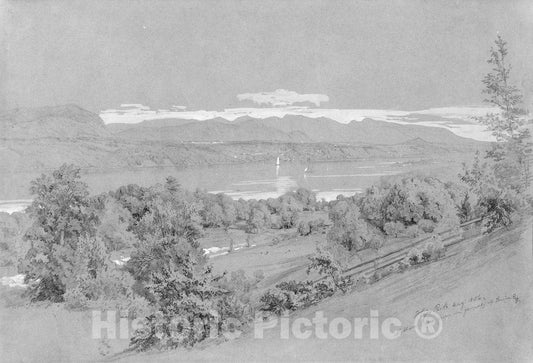 Art Print : Johann Hermann Carmiencke - Hyde Park : Vintage Wall Art
