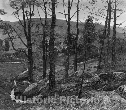 Art Print : Ben Foster - in The Connecticut Hills : Vintage Wall Art