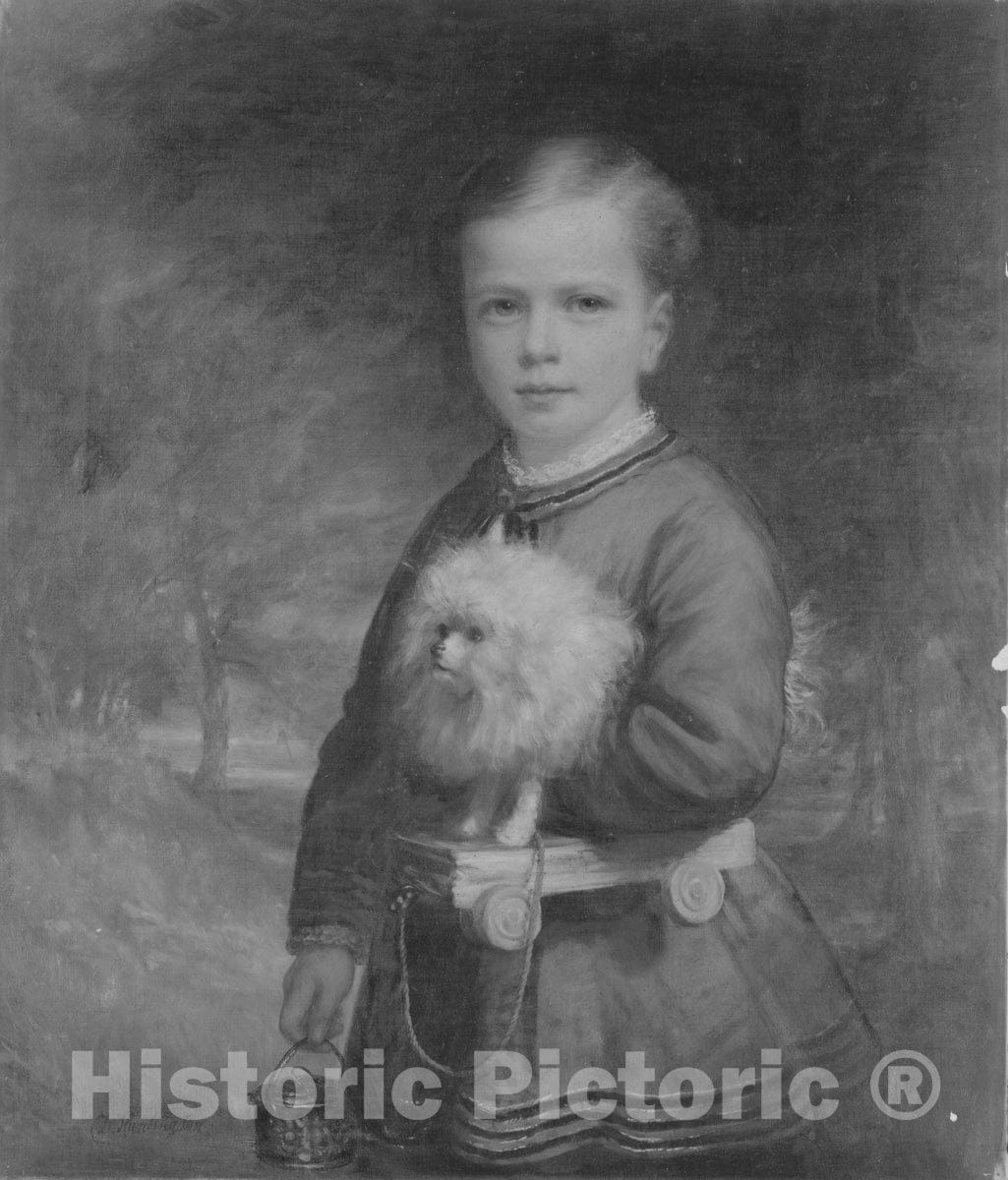 Art Print : Daniel Huntington - Nicoll Havens Dering : Vintage Wall Art