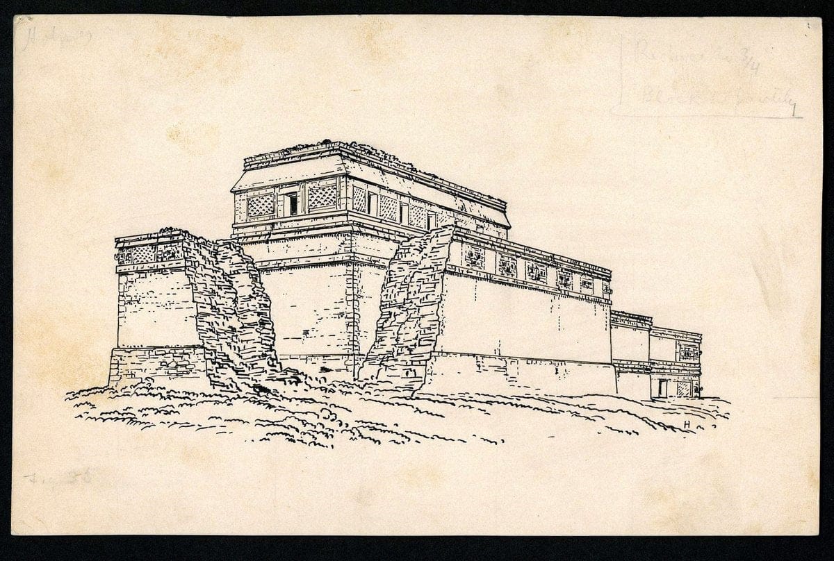 Chichen Itza, Mexico, 1895 (2).1895. | Vintage Print Reproduction 451117