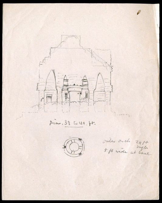 Chichen Itza, Mexico, 1895.1895. | Vintage Print Reproduction 454177