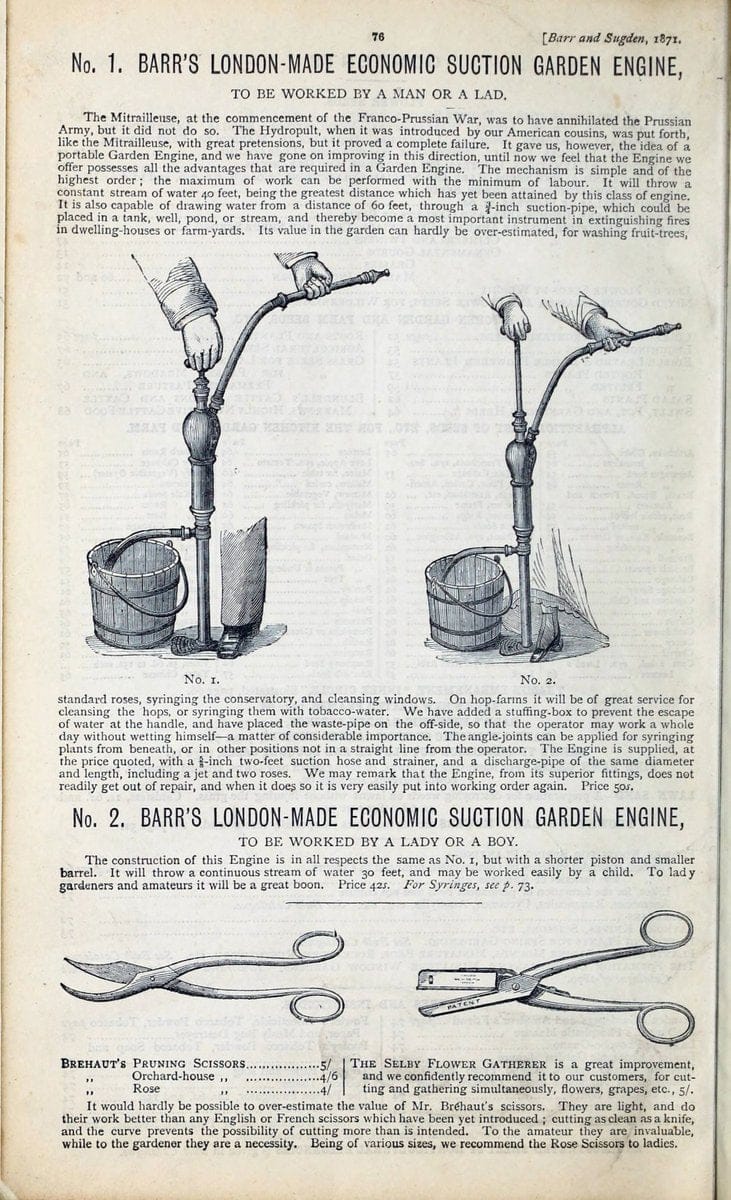 Barr & Sugden's spring seed catalogue and guide to the flower and kitchen garden | "Barr & Sugden"  "Nurseries (Horticulture)" "Nursery stock" "Seed industry and trade" | Vintage Reproduction 460116