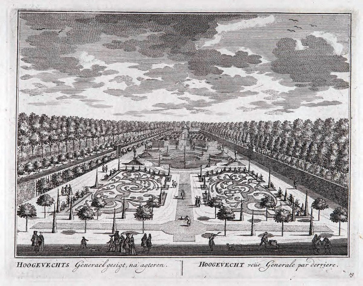 De zegepraalende Vecht :.T'Amsteldam :By de Wed :1719.  | Vintage Print Reproduction 467420