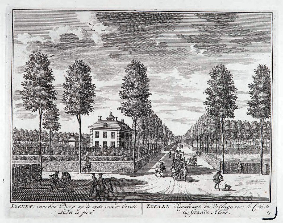 De zegepraalende Vecht :.T'Amsteldam :By de Wed :1719.  | Vintage Print Reproduction 467470
