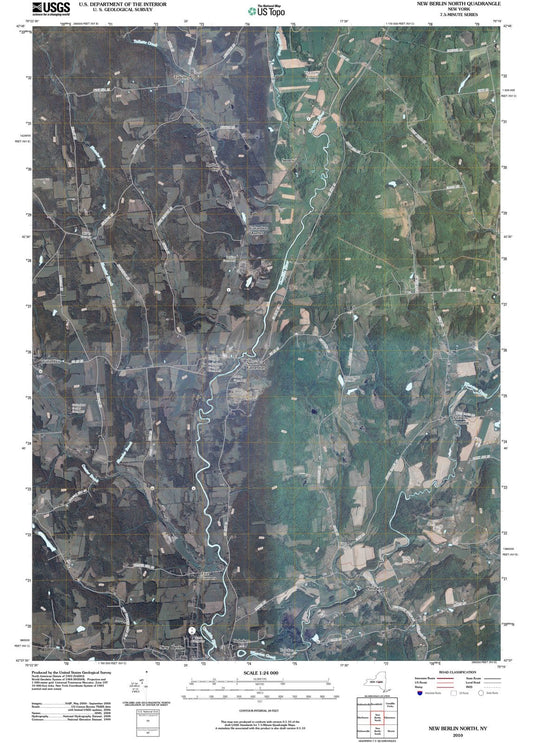 2010 New Berlin North, NY - New York - USGS Topographic Map