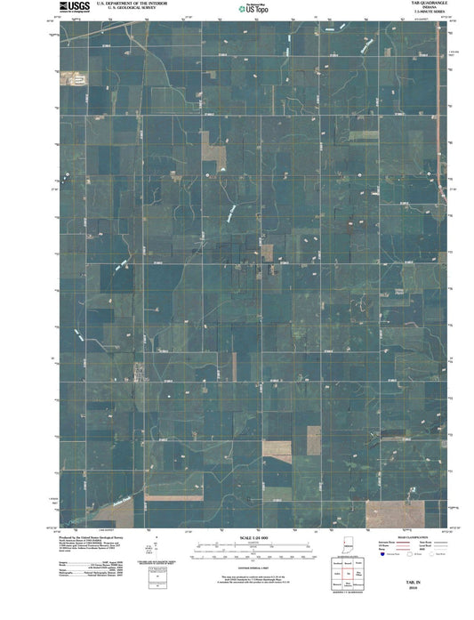 2010 Tab, in - Indiana - USGS Topographic Map