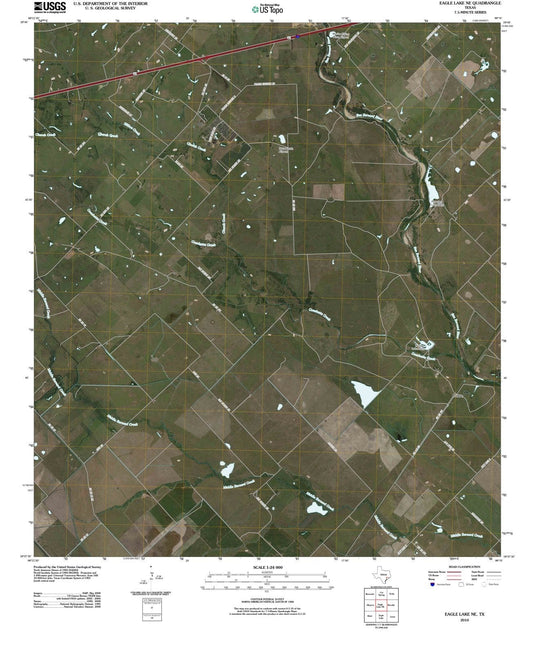 2010 Eagle Lake, TX - Texas - USGS Topographic Map