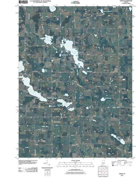 2010 Stroh, in - Indiana - USGS Topographic Map