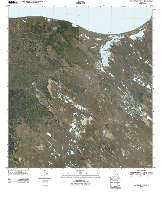 2010 La Parra Ranch, TX - Texas - USGS Topographic Map