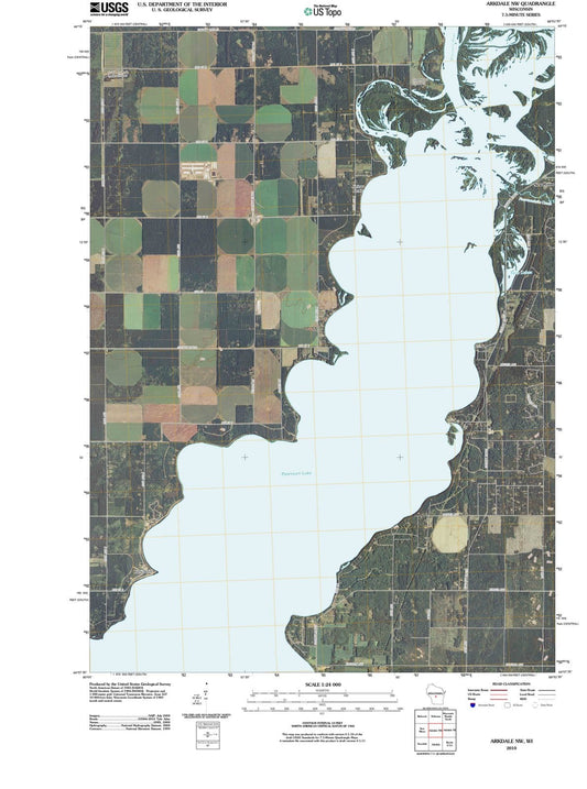 2010 Arkdale, WI - Wisconsin - USGS Topographic Map