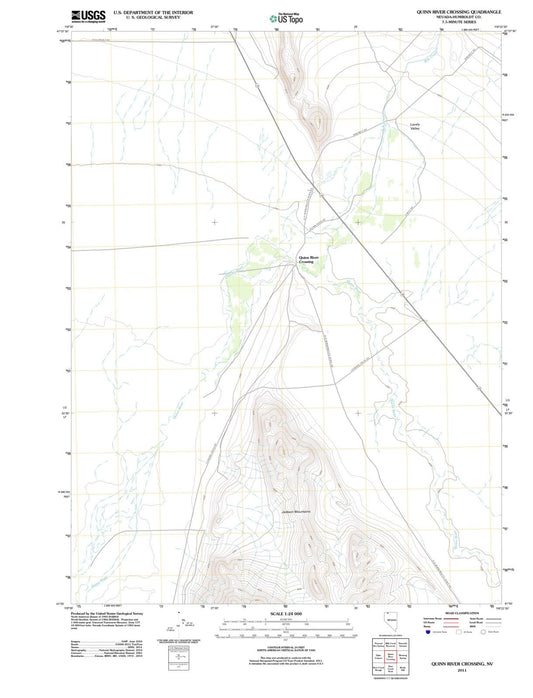 2011 Quinn River Crossing, NV - Nevada - USGS Topographic Map