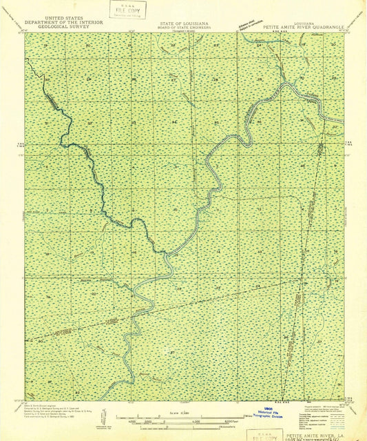 1946 Petite Amite River, LA - Louisiana - USGS Topographic Map