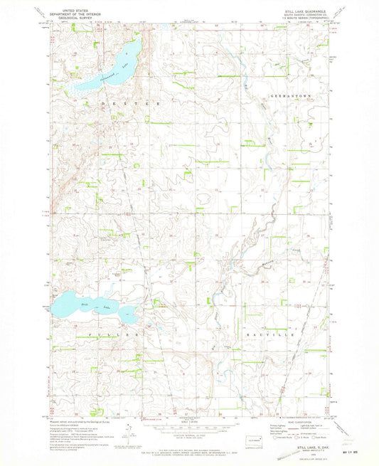 1970 Still Lake, SD - South Dakota - USGS Topographic Map v3