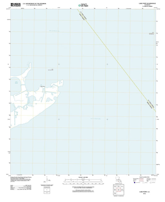 2012 Lake Point, LA - Louisiana - USGS Topographic Map