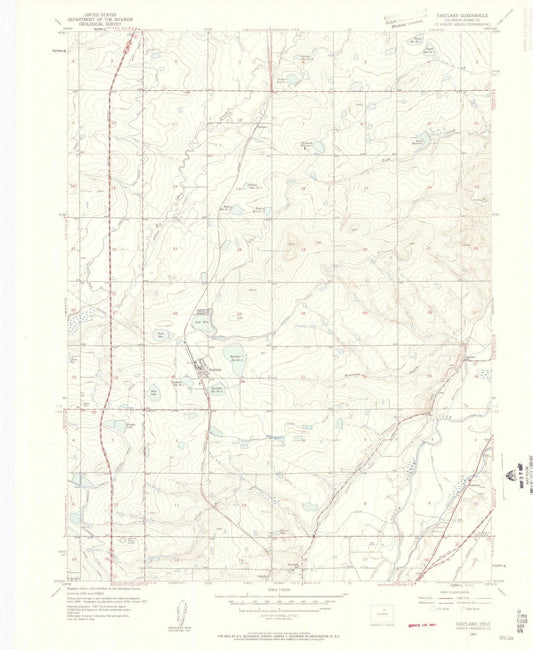1957 Eastlake, CO - Colorado - USGS Topographic Map