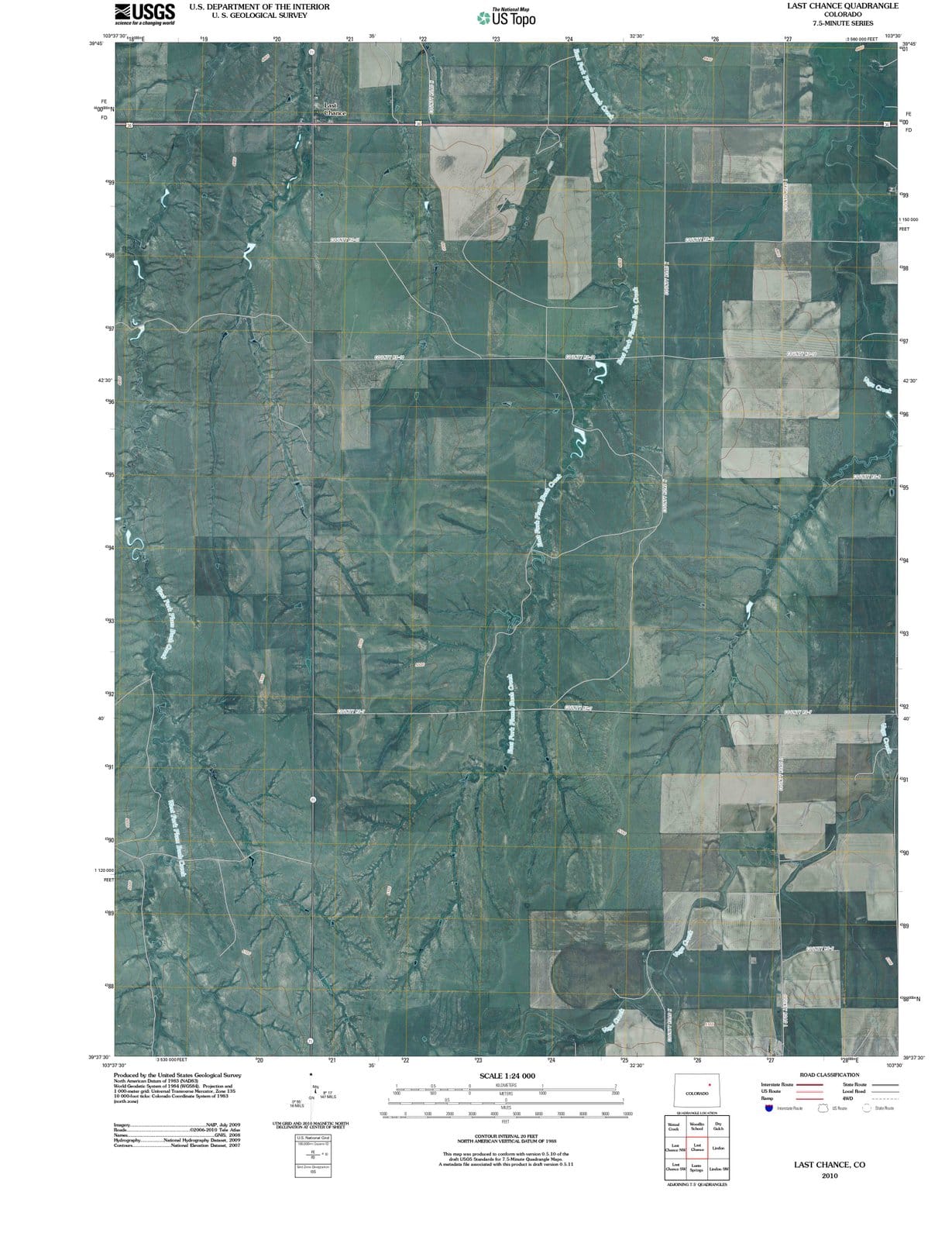 2010, CO - Colorado - USGS Topographic Map