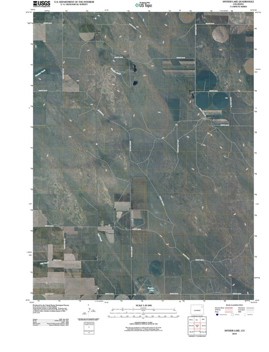 2010 Snyder Lake, CO - Colorado - USGS Topographic Map