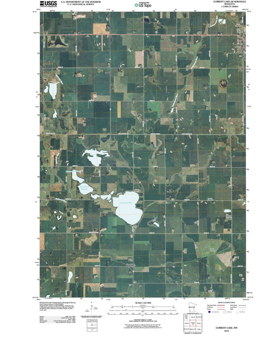 2010 Current Lake, MN - Minnesota - USGS Topographic Map