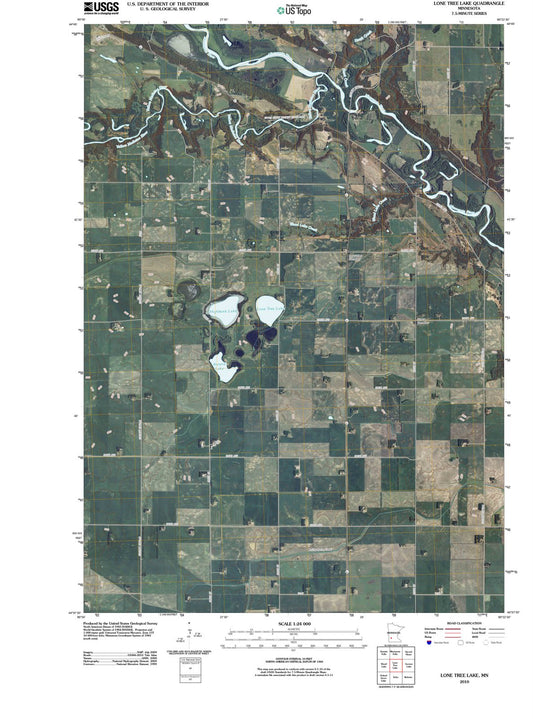 2010 Lone Tree Lake, MN - Minnesota - USGS Topographic Map
