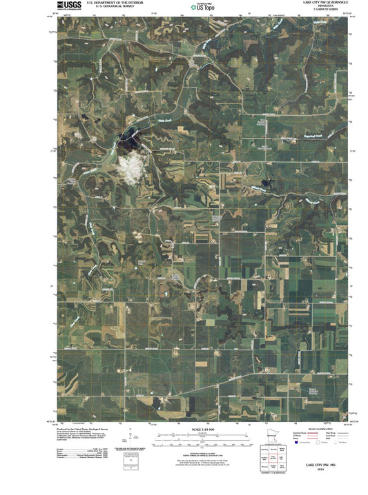 2010 Lake City, MN - Minnesota - USGS Topographic Map v2