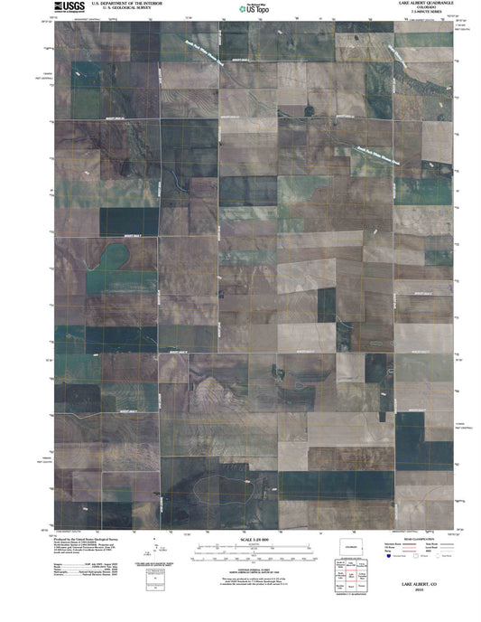 2010 Lake Albert, CO - Colorado - USGS Topographic Map